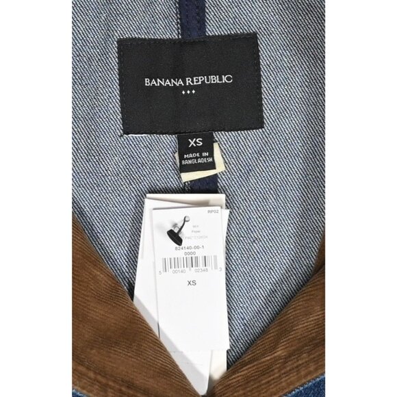 Banana Republic Factory Denim Barn Jacket in Dark Wash - Picture 4 of 5